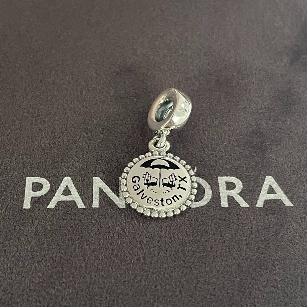 Pandora Galveston,TX Dangle Charm - Picture 1 of 4